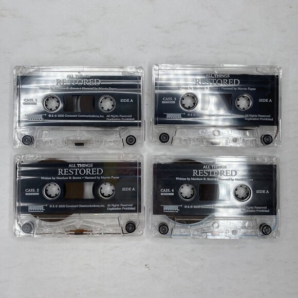 All Things Restored Confirming Authenticity LDS Beliefs Matthew B Brown Cassette - Picture 3 of 10